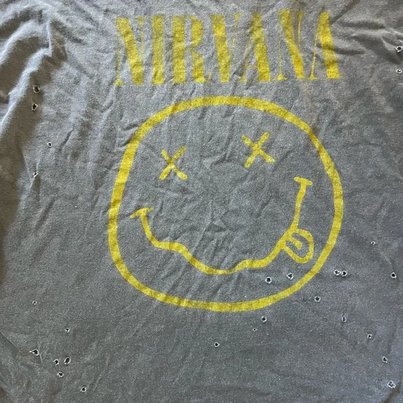 Urban outfitters oversized nirvana tee - Picture 2 of 4
